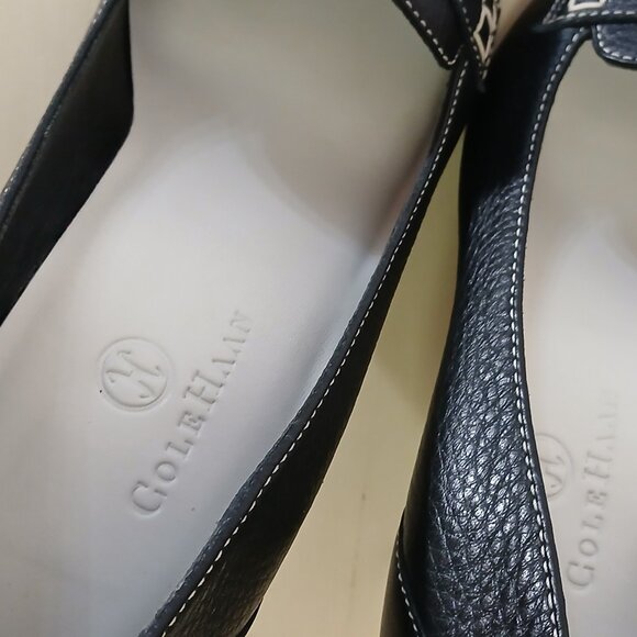Like new Cole Haan off black pumps - size 5 1/2 - Picture 3 of 8